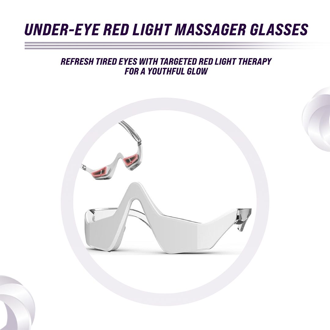 Under-Eye Red Light Therapy Massager