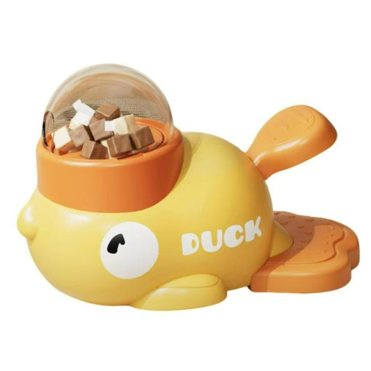 Duck Shaped Treat Dispenser Slow Feeder Toy for Small Medium Cats and Dogs