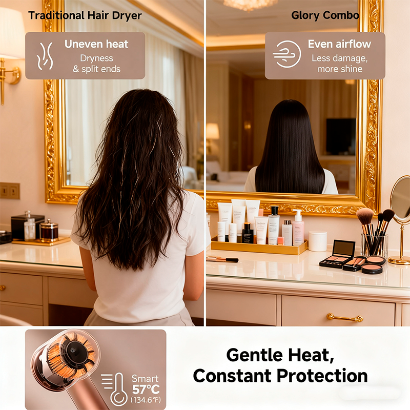 DREAME Hair Glory Combo High-Speed Hair Dryer