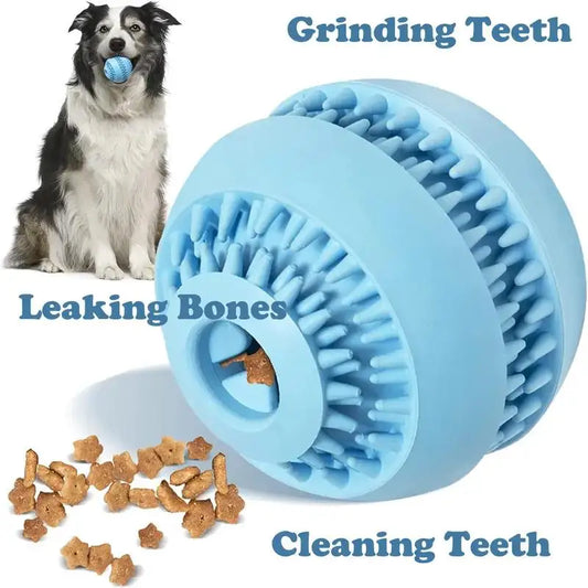 Dog Treat Ball Interactive Dispensing Chew  for Small Medium Dogs Toy