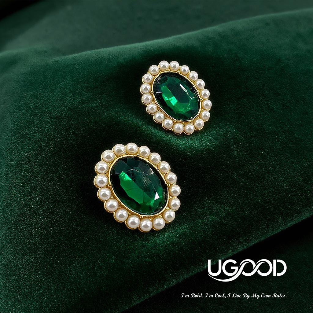 Yougood Pearl Gemstone Rhinestone Pearl Jewelry